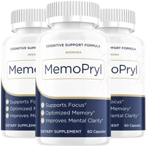 MemoPryl 3 bottles - 90 day supply bundle package
